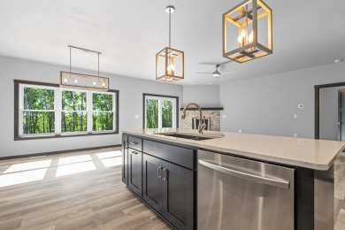 This lovely one-of-a-kind, brand new townhome is a beauty on Cherry Hills Golf Course in Wisconsin - for sale on GolfHomes.com, golf home, golf lot