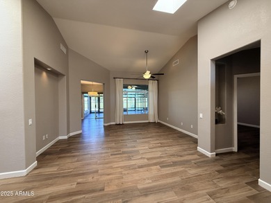 Experience refined desert living on the 13th fairway of Desert on Desert Trails in Arizona - for sale on GolfHomes.com, golf home, golf lot