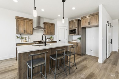 Thoughtfully designed single-level floor plan offers 3 bedrooms on Hunters Point Golf Club in Idaho - for sale on GolfHomes.com, golf home, golf lot