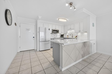 Beautifully maintained 2-bedroom, 2-bath waterfront condo on Sandpiper Cove Golf Course in Florida - for sale on GolfHomes.com, golf home, golf lot