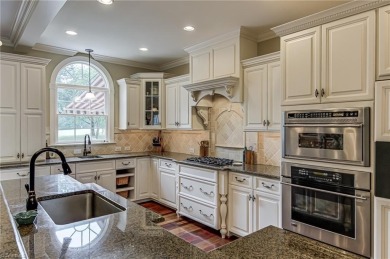 Exquisite offering in Salem Glen, overlooking the 14th Hole on Salem Glen Country Club in North Carolina - for sale on GolfHomes.com, golf home, golf lot