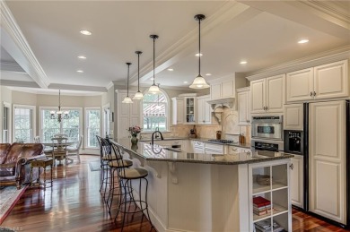 Exquisite offering in Salem Glen, overlooking the 14th Hole on Salem Glen Country Club in North Carolina - for sale on GolfHomes.com, golf home, golf lot