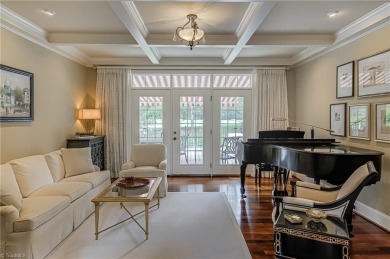 Exquisite offering in Salem Glen, overlooking the 14th Hole on Salem Glen Country Club in North Carolina - for sale on GolfHomes.com, golf home, golf lot