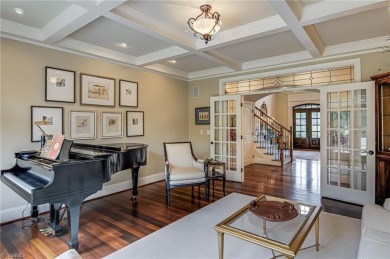 Exquisite offering in Salem Glen, overlooking the 14th Hole on Salem Glen Country Club in North Carolina - for sale on GolfHomes.com, golf home, golf lot