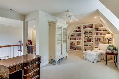 Exquisite offering in Salem Glen, overlooking the 14th Hole on Salem Glen Country Club in North Carolina - for sale on GolfHomes.com, golf home, golf lot