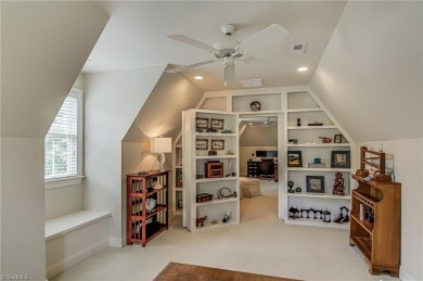 Exquisite offering in Salem Glen, overlooking the 14th Hole on Salem Glen Country Club in North Carolina - for sale on GolfHomes.com, golf home, golf lot