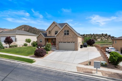 This stunning 5-bedroom home boasts a warm and cozy interior on Cedar Ridge Golf Course in Utah - for sale on GolfHomes.com, golf home, golf lot