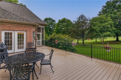 Exquisite offering in Salem Glen, overlooking the 14th Hole on Salem Glen Country Club in North Carolina - for sale on GolfHomes.com, golf home, golf lot