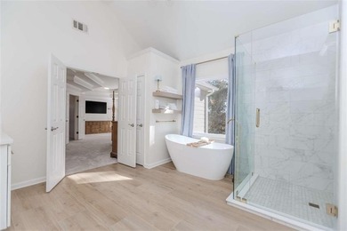 Coastal Elegance Meets Elevated Living in Hamilton Mill Country on Hamilton Mill Golf Club in Georgia - for sale on GolfHomes.com, golf home, golf lot