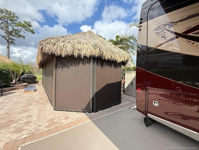 Immaculate Corner Lot with Exceptional Views & Luxury Upgrades! on St. Lucie Trail Golf Club in Florida - for sale on GolfHomes.com, golf home, golf lot