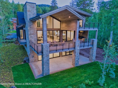 LUXURIOUS MOUNTAIN RETREAT IN THE TETON SPRINGS GOLF COMMUNITY on Teton Springs Resort and Club in Idaho - for sale on GolfHomes.com, golf home, golf lot