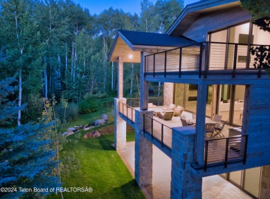 LUXURIOUS MOUNTAIN RETREAT IN THE TETON SPRINGS GOLF COMMUNITY on Teton Springs Resort and Club in Idaho - for sale on GolfHomes.com, golf home, golf lot