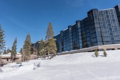 It's all about the views!  This studio unit (two queen beds) is on Resort At Squaw Creek in California - for sale on GolfHomes.com, golf home, golf lot