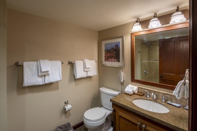 It's all about the views!  This studio unit (two queen beds) is on Resort At Squaw Creek in California - for sale on GolfHomes.com, golf home, golf lot