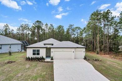 Absolutely stunning Brand-New construction 4-Bedroom 3-Bathroom on Sugarmill Woods Golf and Country Club in Florida - for sale on GolfHomes.com, golf home, golf lot
