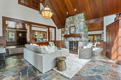 A classic mountain home located in the prestigious private golf on Lahontan Golf Club - Lahontan in California - for sale on GolfHomes.com, golf home, golf lot