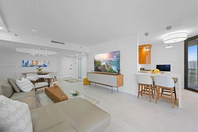 Stunning Intercoastal condo with ocean, golf, and Intracoastal on Turnberry Isle Resort and Club in Florida - for sale on GolfHomes.com, golf home, golf lot