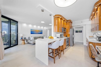 Stunning Intercoastal condo with ocean, golf, and Intracoastal on Turnberry Isle Resort and Club in Florida - for sale on GolfHomes.com, golf home, golf lot