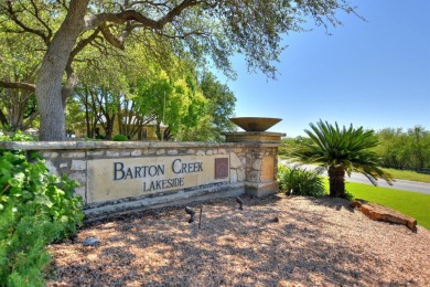 ATTENTION GOLFERS!! Situated on a wide treed lot backing to the on Palmer Lakeside At Barton Creek in Texas - for sale on GolfHomes.com, golf home, golf lot