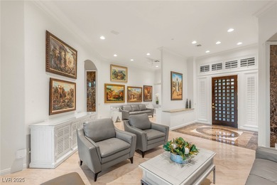 Nestled within the prestigious guard-gated Anthem Country Club on Rio Secco Golf Club in Nevada - for sale on GolfHomes.com, golf home, golf lot