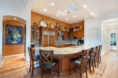 Nestled within the prestigious guard-gated Anthem Country Club on Rio Secco Golf Club in Nevada - for sale on GolfHomes.com, golf home, golf lot