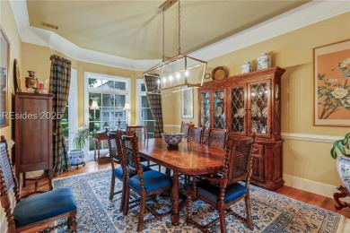 Custom Belfair home on Cumberland Dr with lagoon to golf course on Belfair Golf Club in South Carolina - for sale on GolfHomes.com, golf home, golf lot