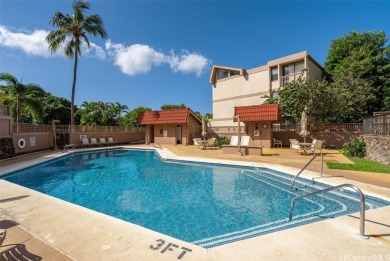 Step into serenity with this inviting 2-bedroom, 1-bathroom on Makaha Valley Country Club in Hawaii - for sale on GolfHomes.com, golf home, golf lot