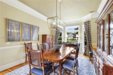 Custom Belfair home on Cumberland Dr with lagoon to golf course on Belfair Golf Club in South Carolina - for sale on GolfHomes.com, golf home, golf lot