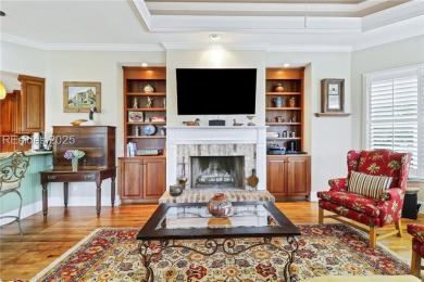 Custom Belfair home on Cumberland Dr with lagoon to golf course on Belfair Golf Club in South Carolina - for sale on GolfHomes.com, golf home, golf lot