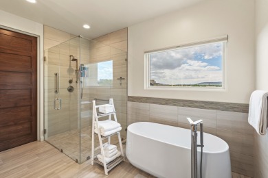 Discover the perfect blend of modern luxury and Southwest charm on The Club At Las Campanas  in New Mexico - for sale on GolfHomes.com, golf home, golf lot
