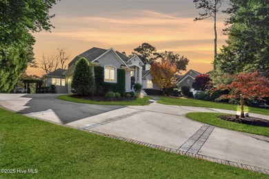 Priced aggressively for a quick sale, this elegant custom home on Porters Neck Country Club in North Carolina - for sale on GolfHomes.com, golf home, golf lot