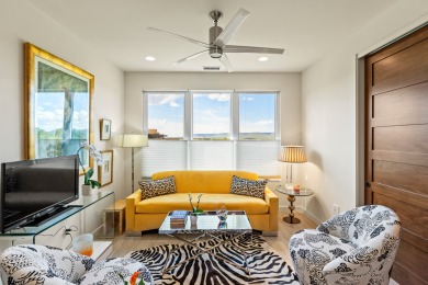 Discover the perfect blend of modern luxury and Southwest charm on The Club At Las Campanas  in New Mexico - for sale on GolfHomes.com, golf home, golf lot