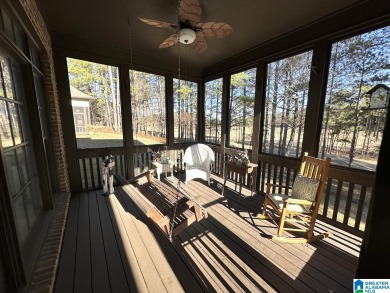 This home's location overlooking the first hole of the on Ballantrae Golf Club in Alabama - for sale on GolfHomes.com, golf home, golf lot