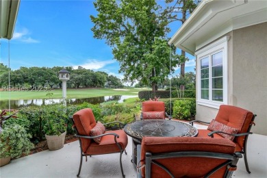Custom Belfair home on Cumberland Dr with lagoon to golf course on Belfair Golf Club in South Carolina - for sale on GolfHomes.com, golf home, golf lot