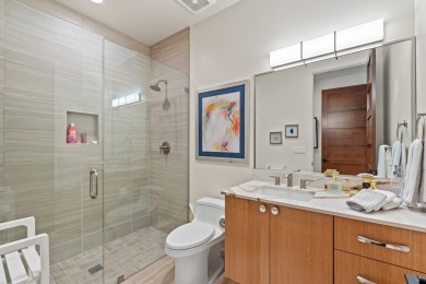 Discover the perfect blend of modern luxury and Southwest charm on The Club At Las Campanas  in New Mexico - for sale on GolfHomes.com, golf home, golf lot