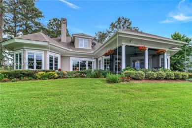 Custom Belfair home on Cumberland Dr with lagoon to golf course on Belfair Golf Club in South Carolina - for sale on GolfHomes.com, golf home, golf lot