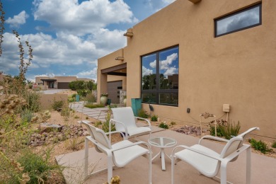 Discover the perfect blend of modern luxury and Southwest charm on The Club At Las Campanas  in New Mexico - for sale on GolfHomes.com, golf home, golf lot