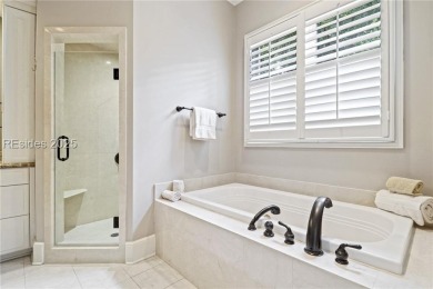 Custom Belfair home on Cumberland Dr with lagoon to golf course on Belfair Golf Club in South Carolina - for sale on GolfHomes.com, golf home, golf lot
