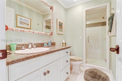 Custom Belfair home on Cumberland Dr with lagoon to golf course on Belfair Golf Club in South Carolina - for sale on GolfHomes.com, golf home, golf lot