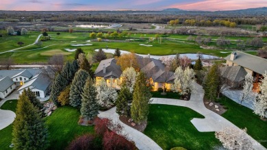 Spectacular park-like estate setting nestled on over an acre w/ on SpurWing Country Club in Idaho - for sale on GolfHomes.com, golf home, golf lot