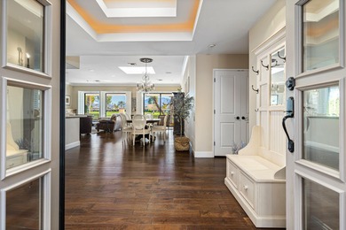 Experience the stunning sunsets of this French Country charmer on The Springs Country Club in California - for sale on GolfHomes.com, golf home, golf lot