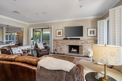 Experience the stunning sunsets of this French Country charmer on The Springs Country Club in California - for sale on GolfHomes.com, golf home, golf lot