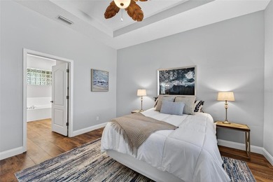 BRAND NEW ROOF | STUNNING GOLF & WATER VIEWS | PAVER LANAI | GAS on Sandpiper Golf Club in Florida - for sale on GolfHomes.com, golf home, golf lot