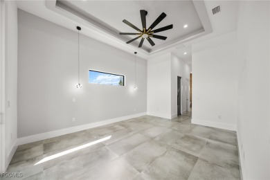 Luxury 2025 Gulf Access New Construction Home near the future on Burnt Store Golf Club in Florida - for sale on GolfHomes.com, golf home, golf lot