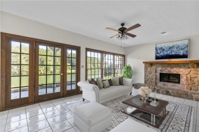 Stunning lake views in a gated community. This beautiful 3 on Fairfield Plantation Golf and Country Club in Georgia - for sale on GolfHomes.com, golf home, golf lot