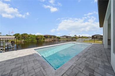 Luxury 2025 Gulf Access New Construction Home near the future on Burnt Store Golf Club in Florida - for sale on GolfHomes.com, golf home, golf lot