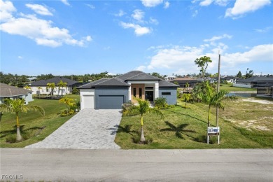 Luxury 2025 Gulf Access New Construction Home near the future on Burnt Store Golf Club in Florida - for sale on GolfHomes.com, golf home, golf lot