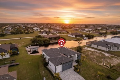 Luxury 2025 Gulf Access New Construction Home near the future on Burnt Store Golf Club in Florida - for sale on GolfHomes.com, golf home, golf lot