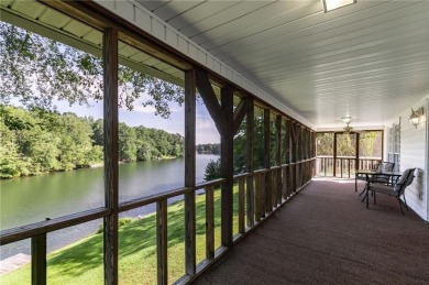 Stunning lake views in a gated community. This beautiful 3 on Fairfield Plantation Golf and Country Club in Georgia - for sale on GolfHomes.com, golf home, golf lot