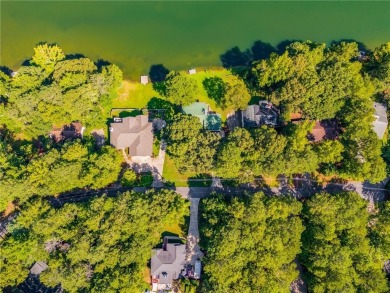 Stunning lake views in a gated community. This beautiful 3 on Fairfield Plantation Golf and Country Club in Georgia - for sale on GolfHomes.com, golf home, golf lot